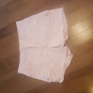 Pink high waisted shorts